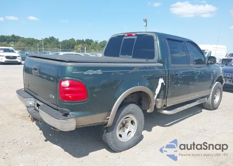 2002 Ford F-150 Lariat/Xlt из США, поврежденный, VIN 1FTRW08L82KE39703